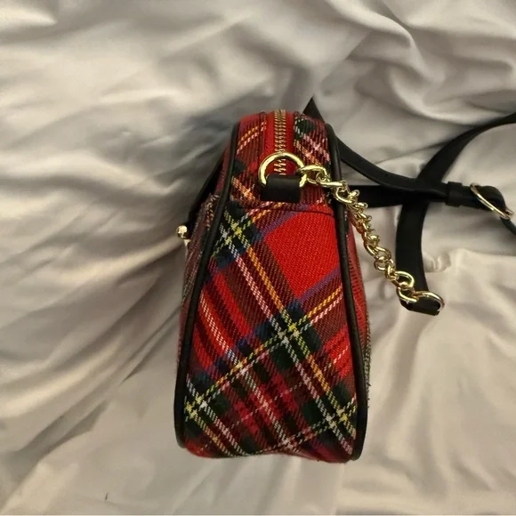EUC Talbots Tartan Plaid Crossbody Bag - Picture 8 of 10